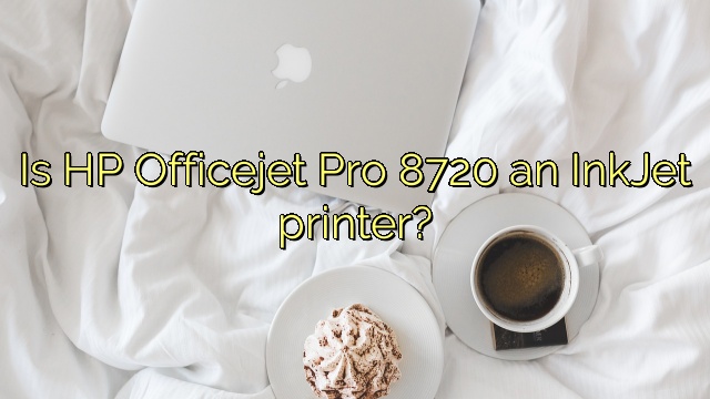 Is HP Officejet Pro 8720 an InkJet printer?