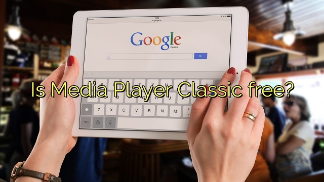 Is Media Player Classic free?